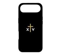 Custodia per iPhone Air Papa Leone XIV numero romano con Croce sottile Gesù