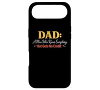 Custodia per iPhone Air Papà un uomo che sa tutto ma non ottiene credito