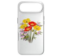 Custodia per iPhone Air Papaveri rossi e gialli e viole del pensiero Full Bloom Shapes Mania