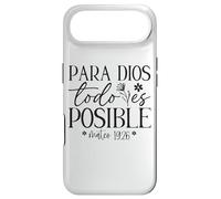 Custodia per iPhone Air Para Dios todo es posible, Para Dios no hay nada imposible