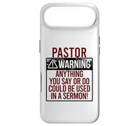 Custodia per iPhone Air PASTOR WARNING! QUALCOSA DICI POTREBBE ESSERE IN UN SERMONE! Meme