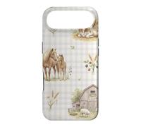 Custodia per iPhone Air Pastoral Homestead Cavallo Mucca Pecora Paese Acquerello