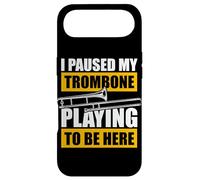 Custodia per iPhone Air Paused my trombone playing trombone