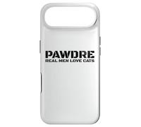 Custodia per iPhone Air PAWDRE, Real Men Love Cats. Feline Father Funny Cat Dad