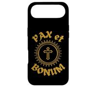 Custodia per iPhone Air Pax et Bonum. Messaggio cristiano di San Francesco