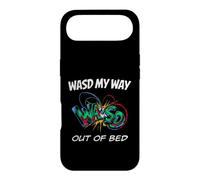 Custodia per iPhone Air PC Gamer WASD My Way Out Of Bed Funny Gaming