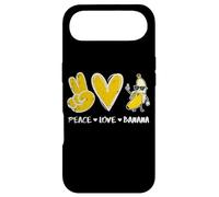 Custodia per iPhone Air Peace Love Banana Funny Fruit Food Vegan Donne Uomini Bambini