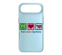 Custodia per iPhone Air Peace Love Capibara Carino Capibara