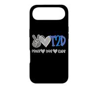Custodia per iPhone Air Peace Love Cure Diabetes Awareness T2D Diabetes