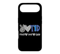 Custodia per iPhone Air Peace Love Cure Type One Diabetes Awareness T1D