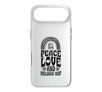 Custodia per iPhone Air Peace Love e rap melodico Bohemian Rainbow