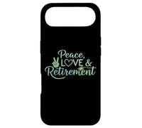 Custodia per iPhone Air Peace Love Pensionamento Finalmente Ritirato Golden Years