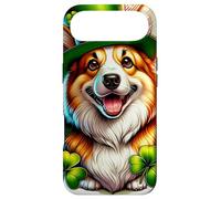 Custodia per iPhone Air Pembroke Welsh Corgi Dog St Patricks Day Opera d'arte