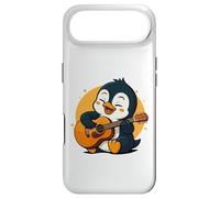 Custodia per iPhone Air Penguin Playing Guitar Graphic Ragazzi Ragazze Amante della chitarra