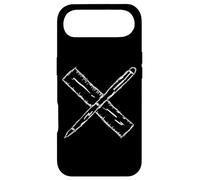 Custodia per iPhone Air Penna e righello Schizzo Architetto Designer Interior Design