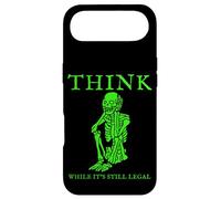 Custodia per iPhone Air Pensa mentre è ancora legale La libertà di parola Cyberpunk Dystopian