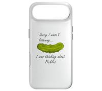 Custodia per iPhone Air Pensare ai sottaceti Amante del cibo Cetriolo
