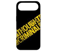 Custodia per iPhone Air Pensiero Criminale Crimine Thought Criminal