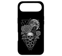 Custodia per iPhone Air Pentagramma Corvo Rosa Luna Occultismo
