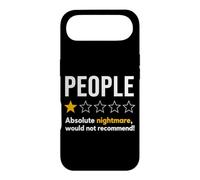 Custodia per iPhone Air People One Star Rating Absolute Nightmare Graphic T-Shirt