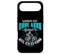 Custodia per iPhone Air Perché io fahre perché non posso fare a meno di batteria perché io posso avere una bici elettrica