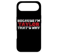 Custodia per iPhone Air Perché mi chiamo Taylor Ecco Nome divertente
