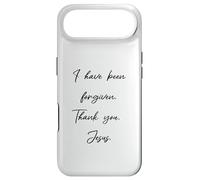 Custodia per iPhone Air Perdono: I have been forgiven Thank you Gesù Cristo