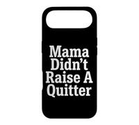 Custodia per iPhone Air Perseverance Mama Didn't Raise A Quitter Citazioni motivazionali