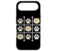 Custodia per iPhone Air Persian Cat Paws Grid Game