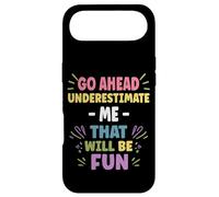 Custodia per iPhone Air Personalized Women's Gift Custom DON'T UNDERESTIMATE ME