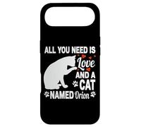 Custodia per iPhone Air Personalizzato Nome Gatto Orion Carino Gattino Pet Amante