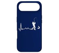 Custodia per iPhone Air pesca ECG battito cardiaco pescatore