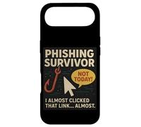 Custodia per iPhone Air Phishing Survivor Tee Divertente Cyber Security Awareness Gee