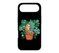Custodia per iPhone Air Pianta botanica di Monstera in vaso di bradipo