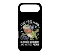 Custodia per iPhone Air Piccolo dinosauro da gioco retrò Bearded Dragon Lover