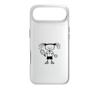 Custodia per iPhone Air Pickleball Girl Stickfigure Cute Funny Pickleball