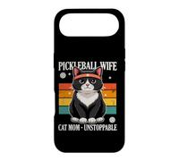 Custodia per iPhone Air Pickleball Moglie Gatto Mamma Inarrestabile Paddle Player