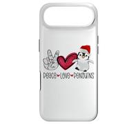 Custodia per iPhone Air Pinguini di Natale Pace Love Cute Baby Xmas Babbo Pinguino