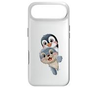 Custodia per iPhone Air Pinguino Kawaii E Baby Seal Amici Per Bambini