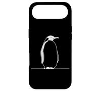 Custodia per iPhone Air Pinguino Linea Grafica Amante Uccelli
