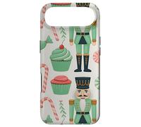 Custodia per iPhone Air Pink Christmas Nutcracker Candy Cane Pink Nutcracker Cupcake