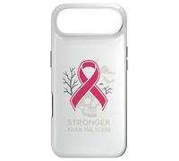 Custodia per iPhone Air Pink Ribbon Stronger Than Scare Cool Donna Rosa Halloween