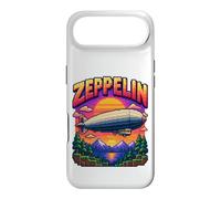Custodia per iPhone Air Pixel Art Zeppelin 8-Bit Retro Gaming Airship Dirigible