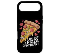Custodia per iPhone Air Pizza del mio cuore divertente cibo gioco di parole San Valentino amore