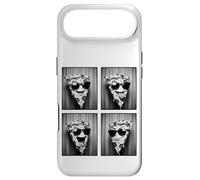 Custodia per iPhone Air Pizza Slice in Sunglasses Funny Photobooth Food Pizza Selfie