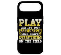 Custodia per iPhone Air Play Like It's Your Last Match And Leave Everything On The