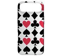Custodia per iPhone Air Playing Cards Suit Symbols Lucky Poker Casino Gambling