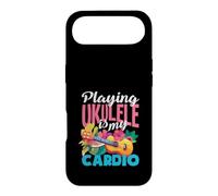 Custodia per iPhone Air Playing Ukulele Is My Cardio Funny Musicician Citazione