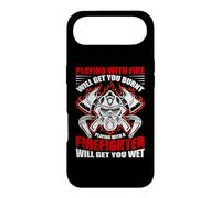 Custodia per iPhone Air Playing With A Firefighter Funny Fireman Firefighters Lovers