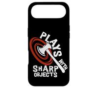 Custodia per iPhone Air Plays With Sharp Objects Funny Axe Throwing Lover